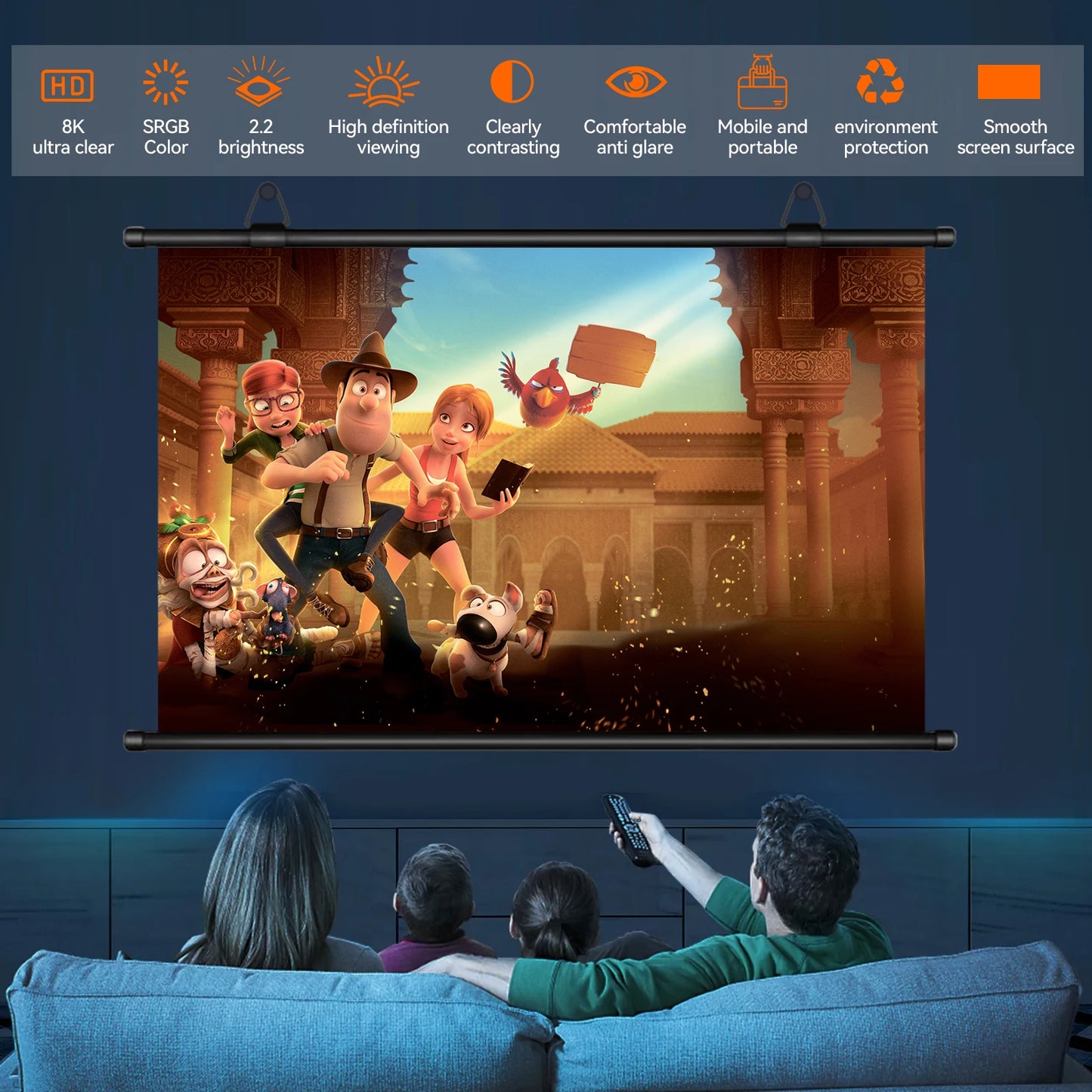 Xiaohui™ HD Projector Screen